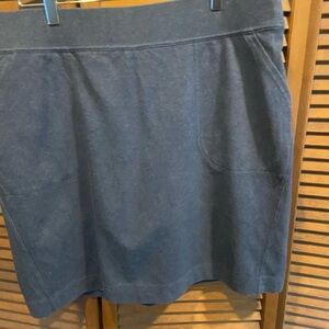 Dark Gray Casual Skort from Duluth Trading